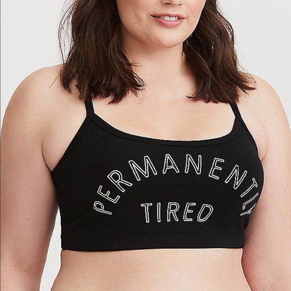 “Permanently Tired” Sleep Cami - Picture 2 of 3